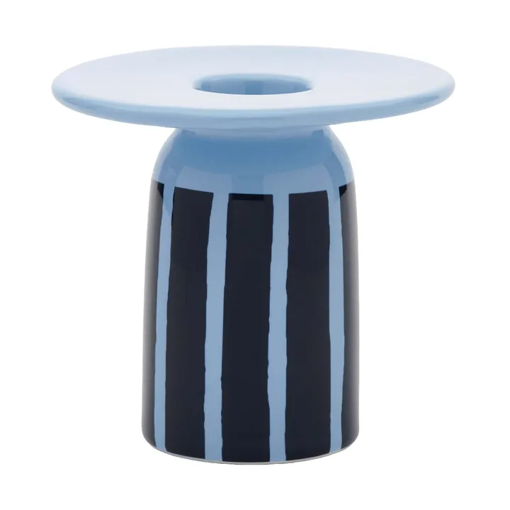 Piccolo świecznik - Jasnoniebieski-petrol, 8 cm - Marimekko