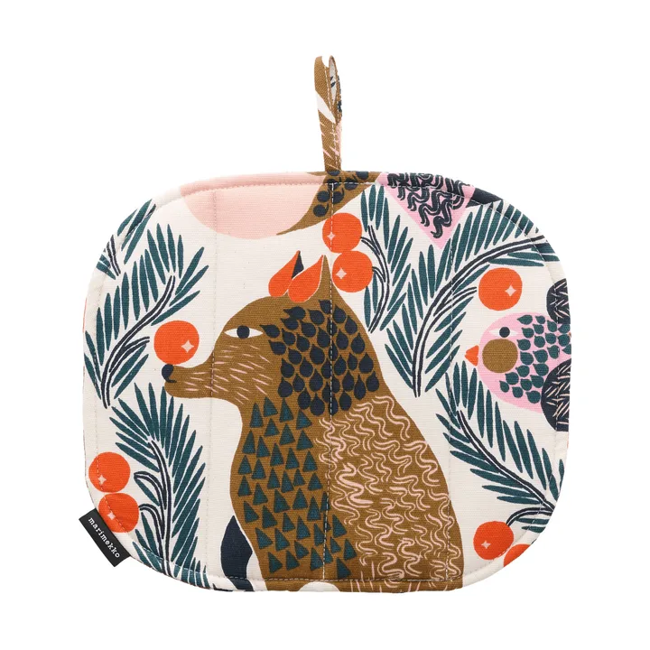 Pieni Ketunmarja łapka kuchenna - White-multicolour - Marimekko