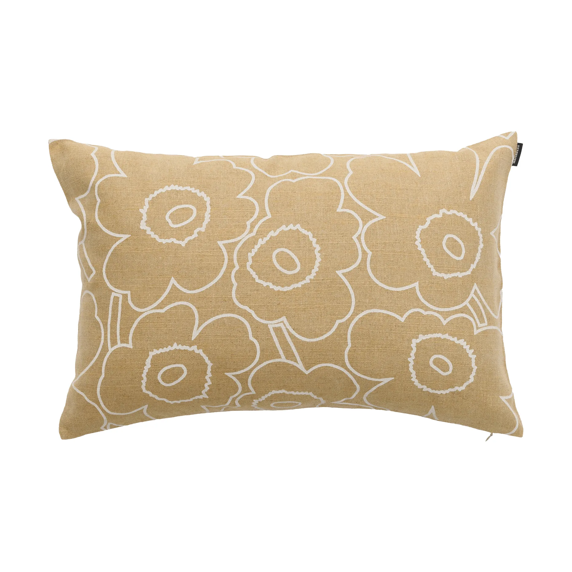 Pieni Piirto Unikko poszewka na poduszkę, Straw-off white, 40x60 cm Marimekko