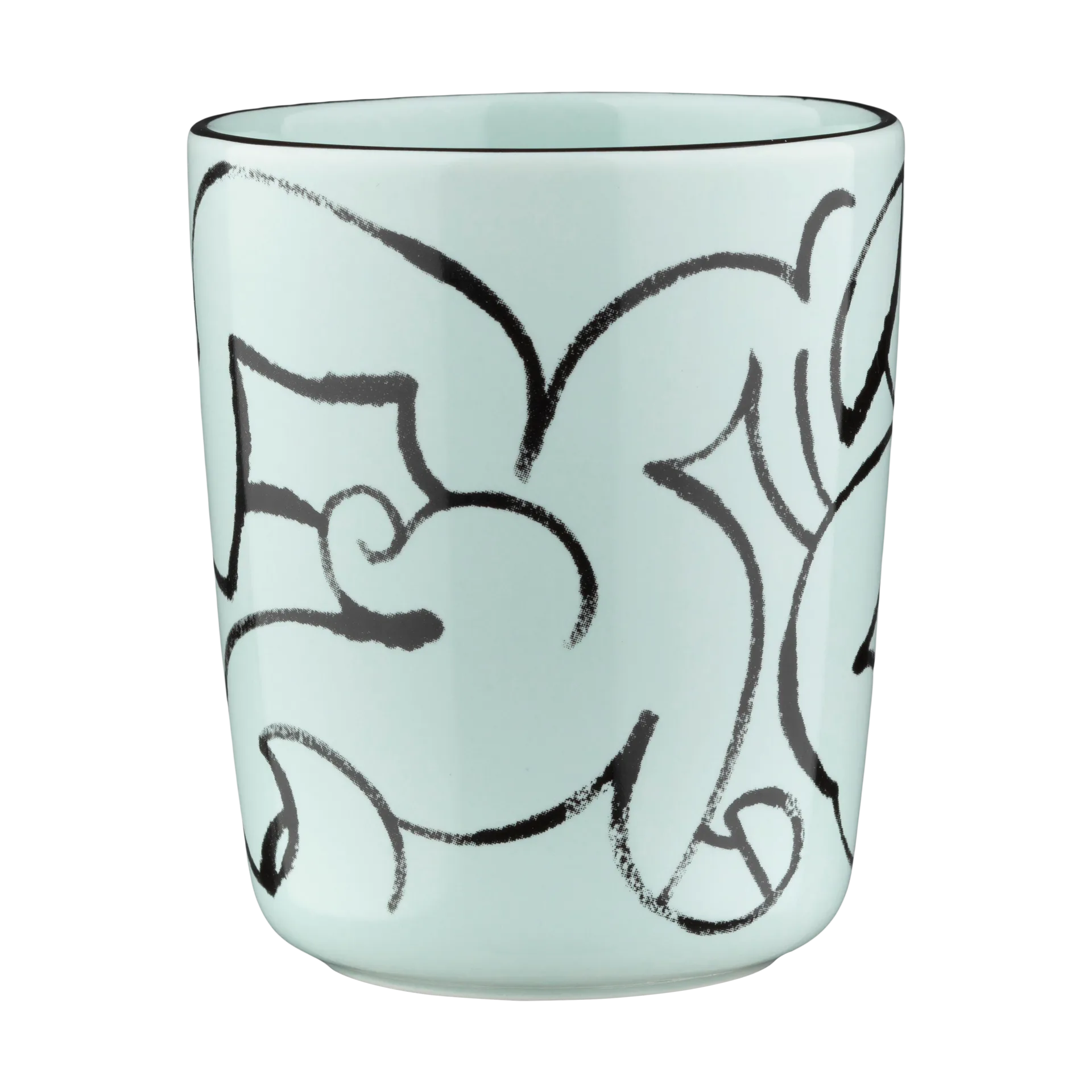 Pistilla kubek 250 ml, Mint-black Marimekko