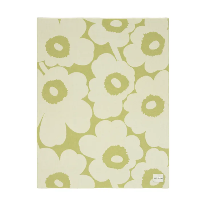 Pled Unikko 130×170 cm - Pear-off white - Marimekko