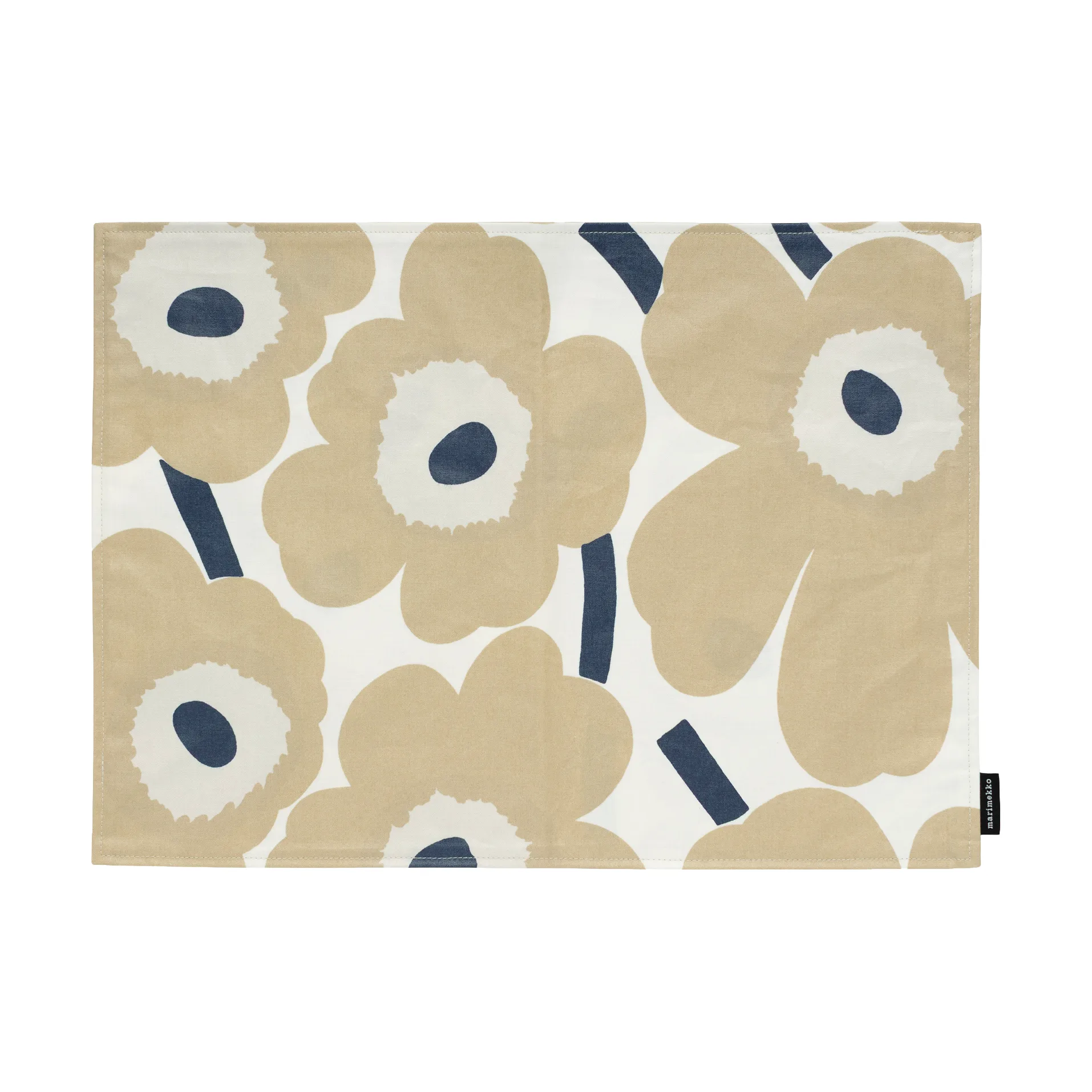 Podkładka na stół z akrylu Pieni Unikko, Off white-beige-dark blue Marimekko