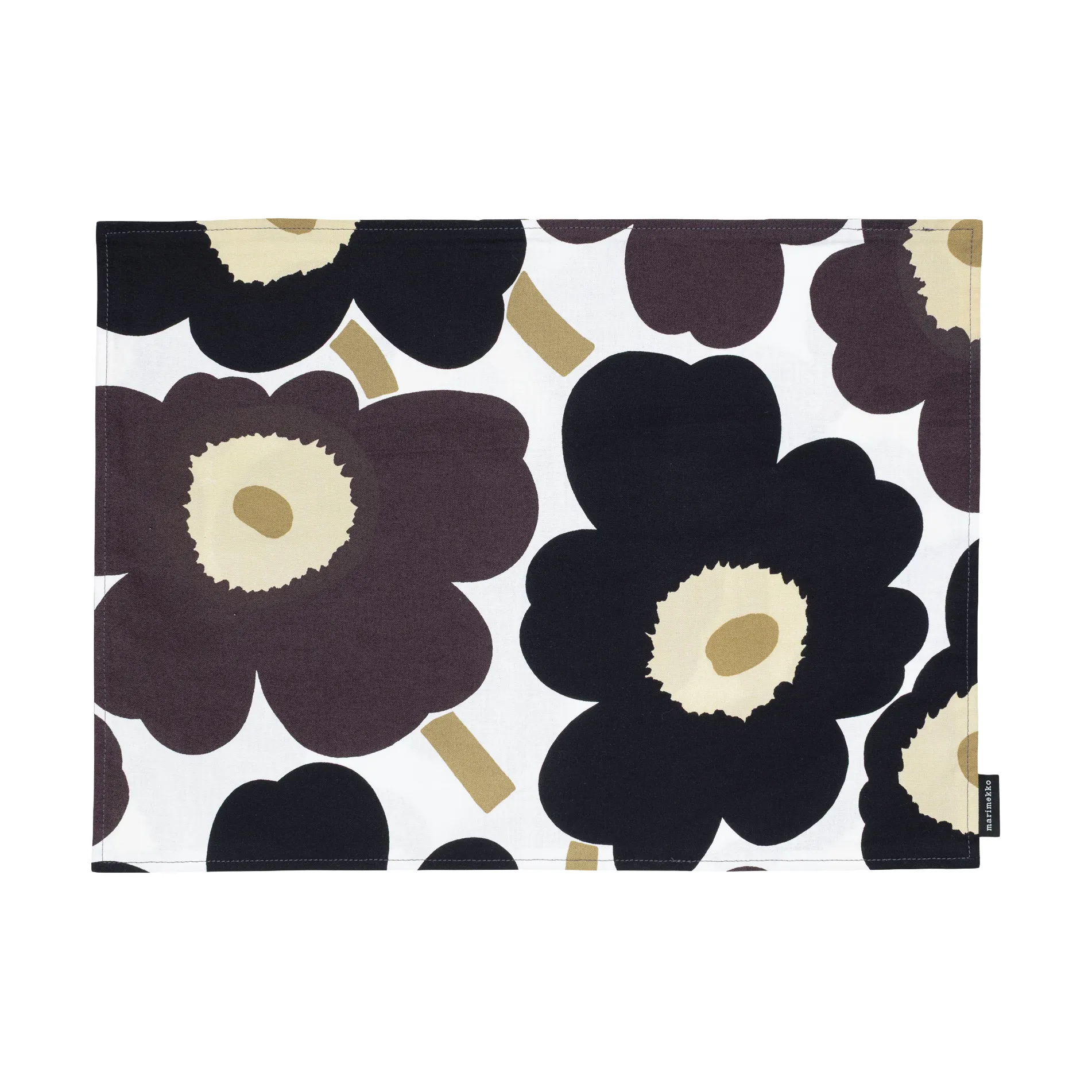 Podkładka na stół z akrylu Pieni Unikko, White-dark grey-beige Marimekko