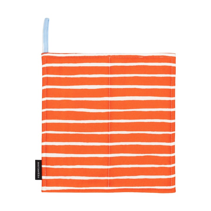 Podkładka pod garnek Piccolo 21,5x21,5 cm - White-tomato red-light blue - Marimekko