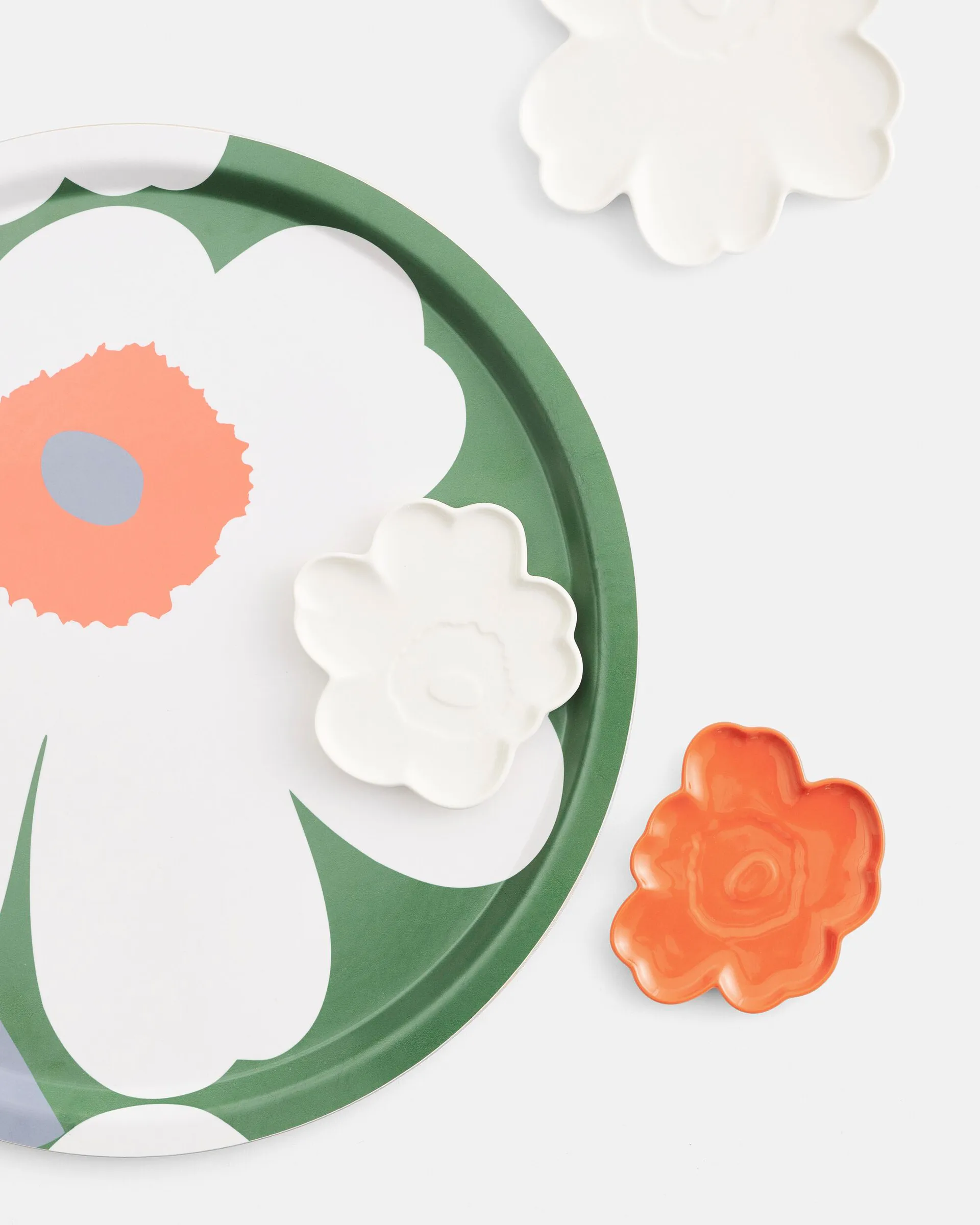Półmisek Unikko Shape 20 cm, White Marimekko