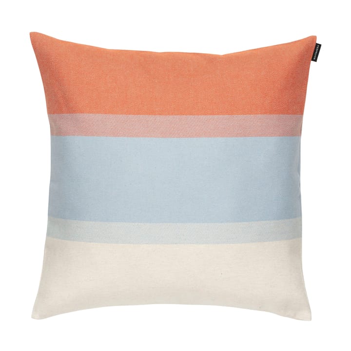 Poszewka na poduszkę Hennika 50x50 cm - Orange-white-Light blue - Marimekko