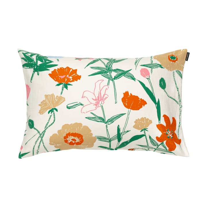 Poszewka na poduszkę Perenna 40x60 cm - White-green-orange-yellow - Marimekko
