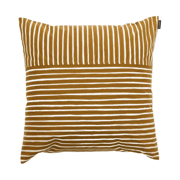 Poszewka na poduszkę Piccolo 50x50 cm - Off white-brązowy - Marimekko