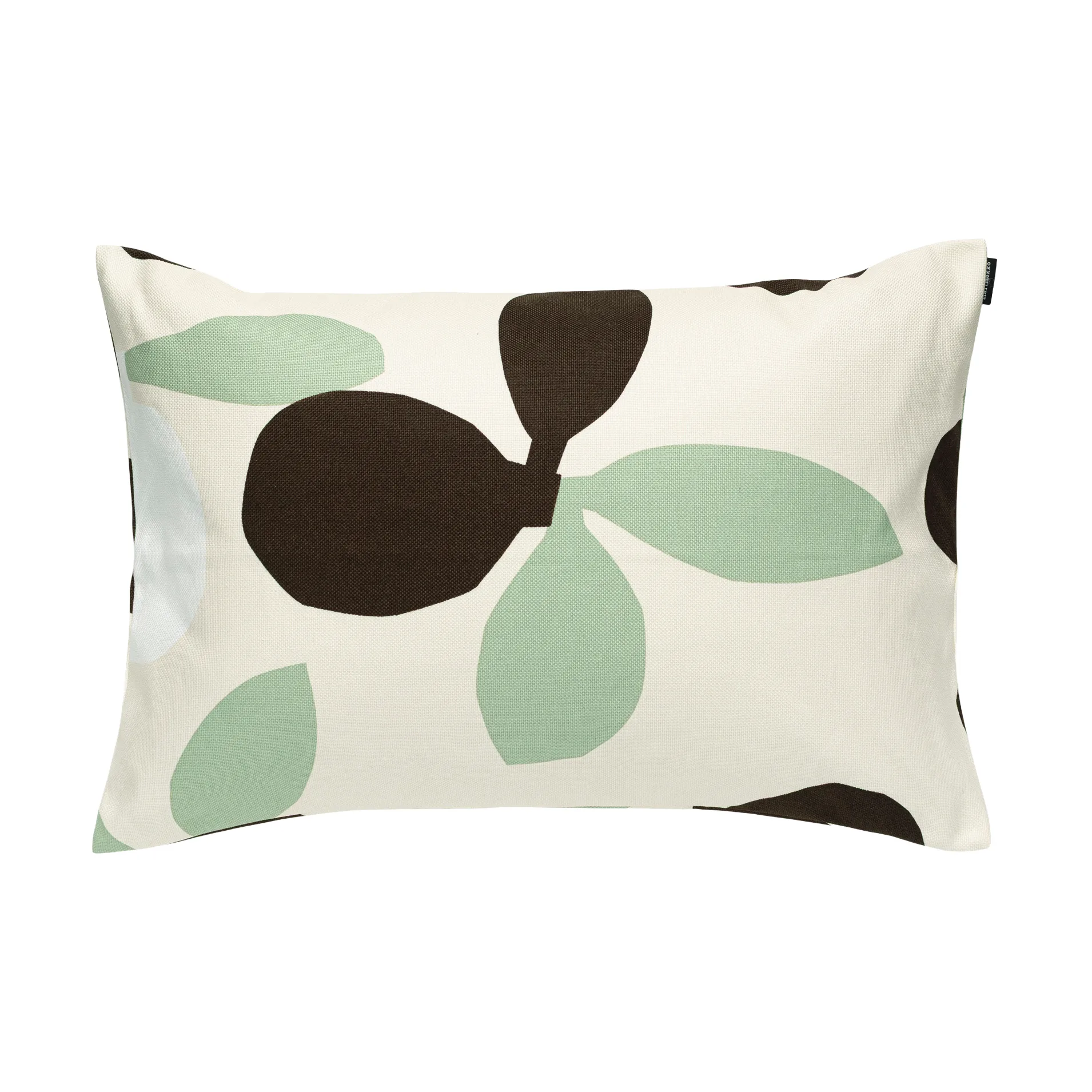 Poszewka na poduszkę Pieni Omppo, White, green, 40x60 cm Marimekko