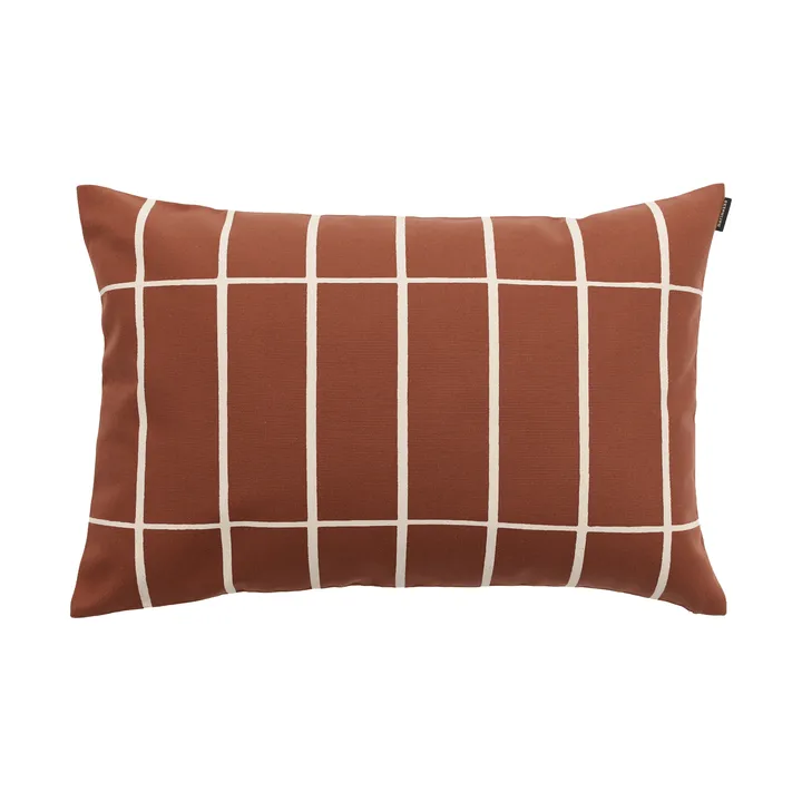 Poszewka na poduszkę Pieni Tiilskivi 40x60 cm - Off white-kasztanowy - Marimekko