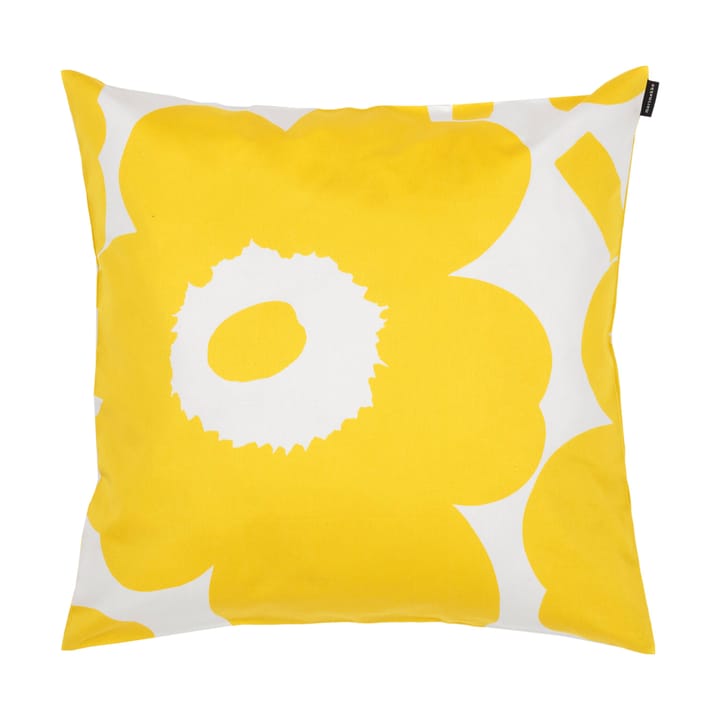 Poszewka na poduszkę Pieni Unikko 50x50 cm  - Cotton-spring yellow - Marimekko