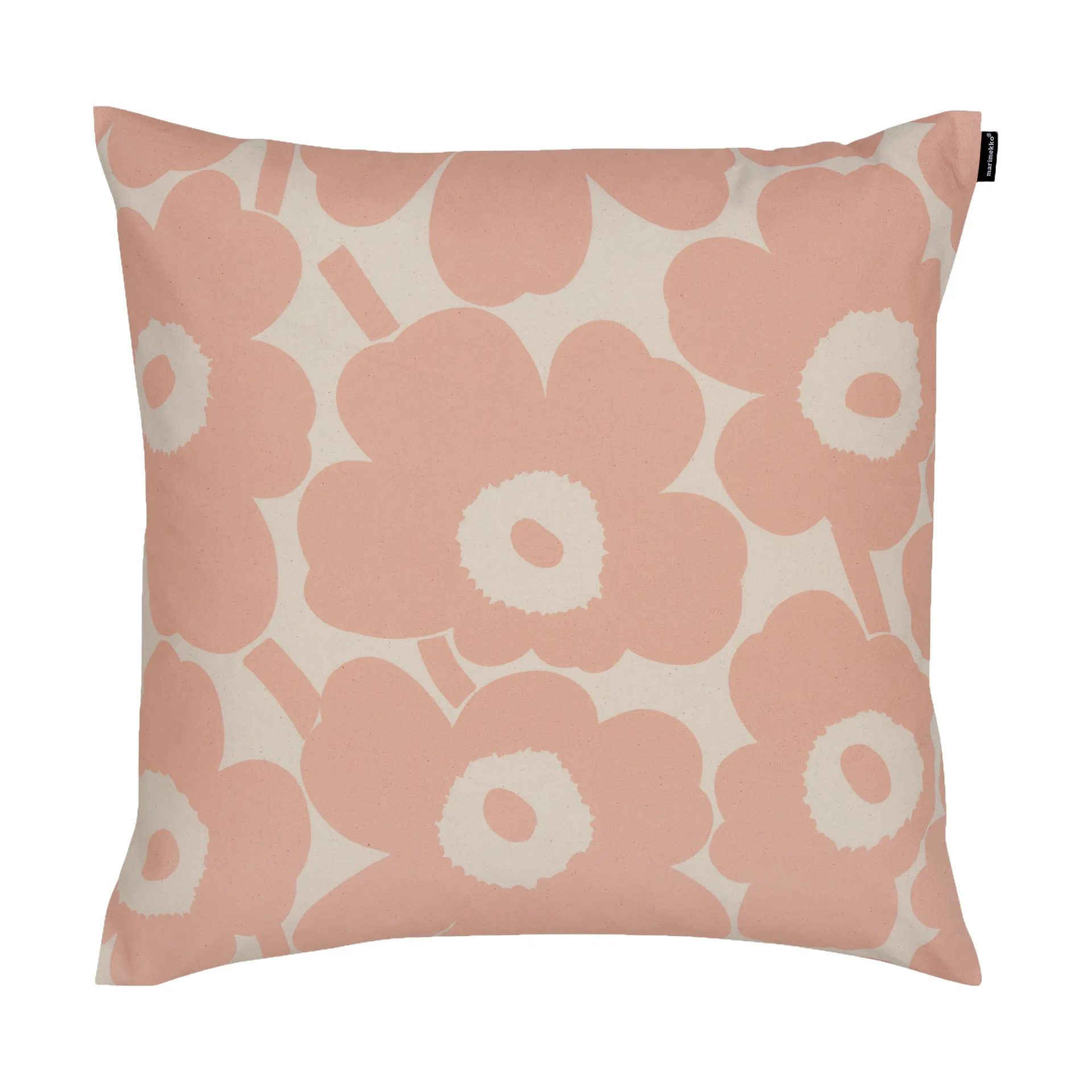 Poszewka na poduszkę Pieni Unikko 50x50cm, Cotton-peach (brzoskwinia) Marimekko
