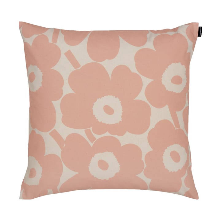 Poszewka na poduszkę Pieni Unikko 50x50cm - Cotton-peach (brzoskwinia) - Marimekko