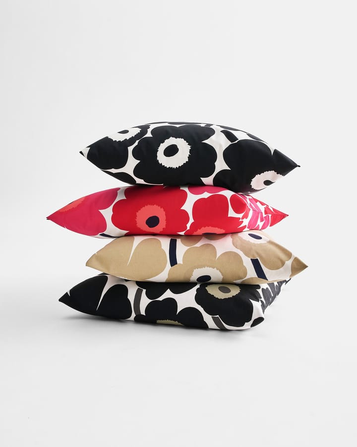 Poszewka na poduszkę Pieni Unikko 50x50cm, Czerwono-granatowa Marimekko