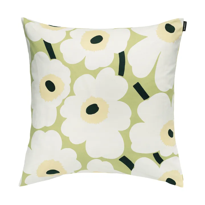 Poszewka na poduszkę Pieni Unikko 50x50cm - Pear, off white, melon - Marimekko