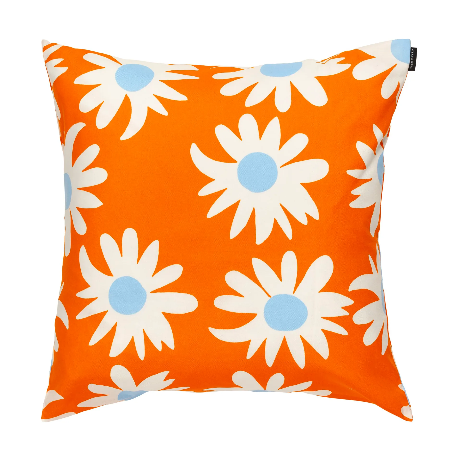 Poszewka na poduszkę Rakastaa ei rakasta 50x50 cm, Orange-Off-white-light blue Marimekko