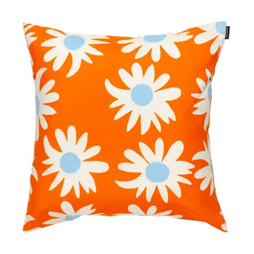 Poszewka na poduszkę Rakastaa ei rakasta 50x50 cm - Orange-Off-white-light blue - Marimekko