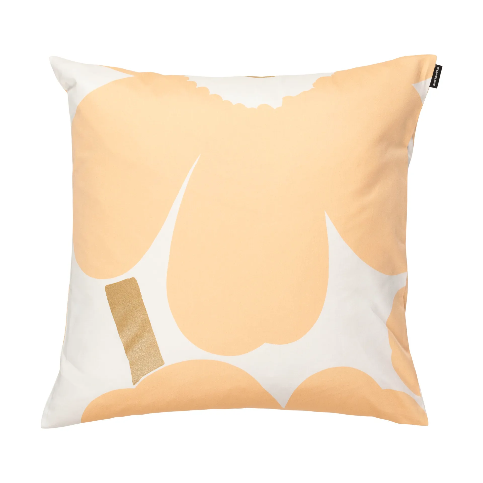 Poszewka na poduszkę Unikko 50x50 cm 2-szt, White-Light pink-apricot Marimekko