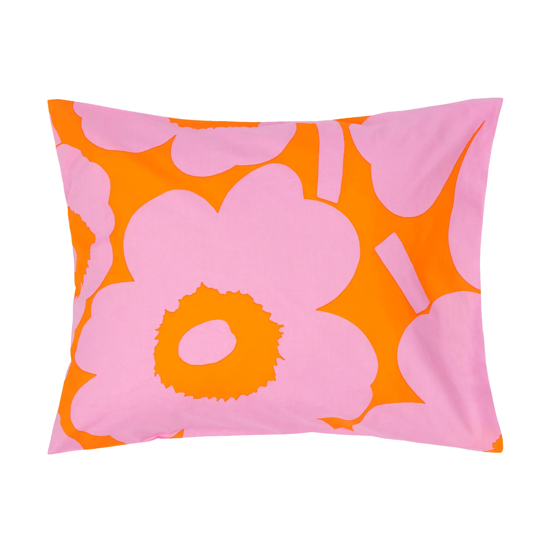 Poszewka na poduszkę Unikko 50x60 cm, Orange-pink Marimekko