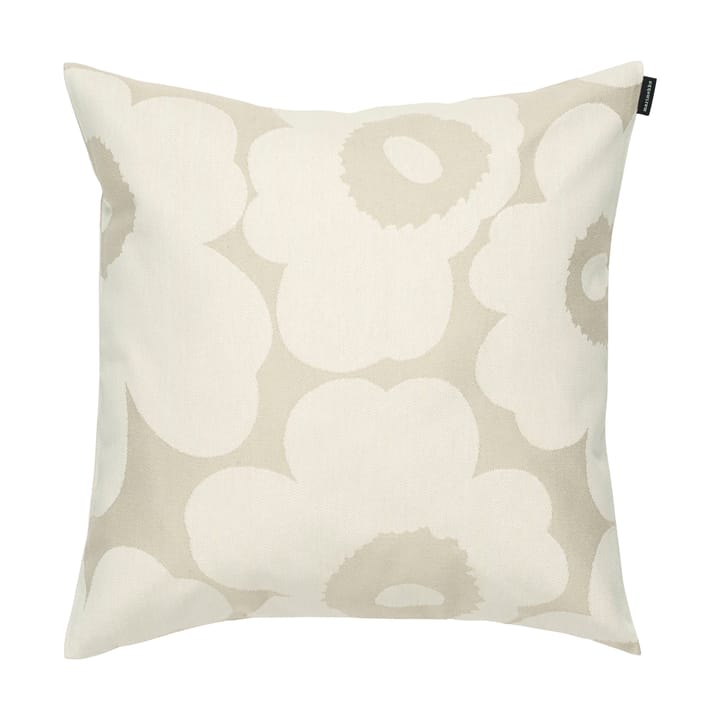 Poszewka na poduszkę Unikko jaquard 50x50 cm - Ecru - Marimekko