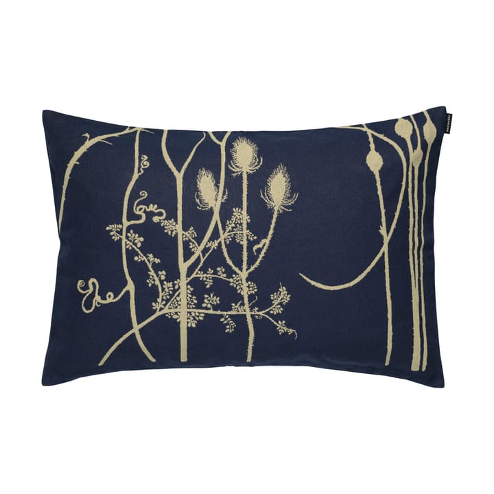 Poszewka na poduszkę Vuoren 40x60 cm - Granatowy-słomkowy - Marimekko