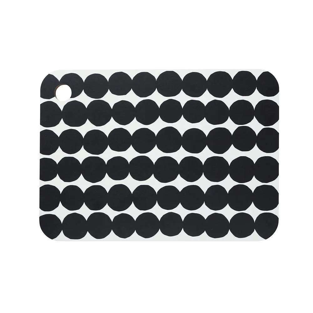 Räsymatto deska do krojenia, czarno-biały Marimekko