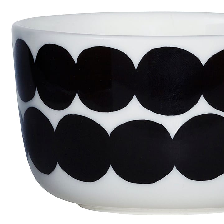 Räsymatto miska 2.5 dl, Czarno-biały Marimekko