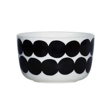 Räsymatto miska 250 ml - czarno-biały - Marimekko