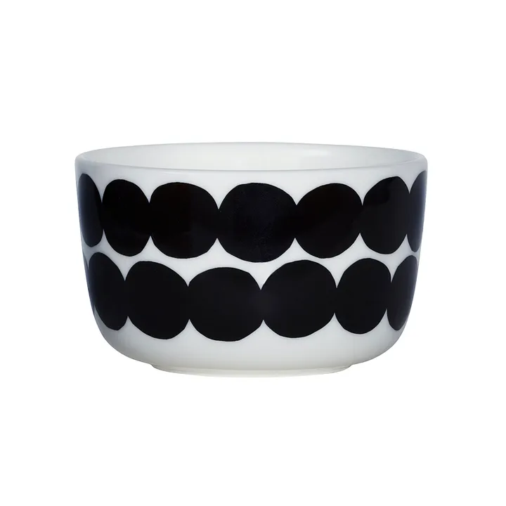 Räsymatto miska 250 ml - czarno-biały - Marimekko