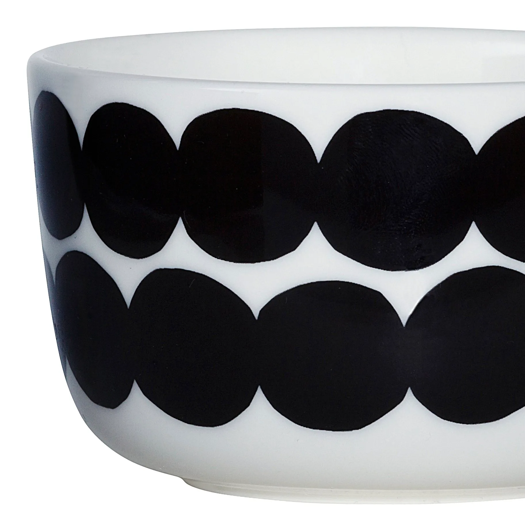Räsymatto miska 250 ml, czarno-biały Marimekko