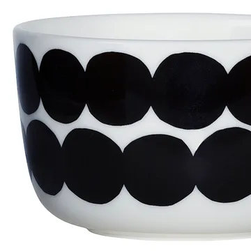Räsymatto miska 250 ml - czarno-biały - Marimekko
