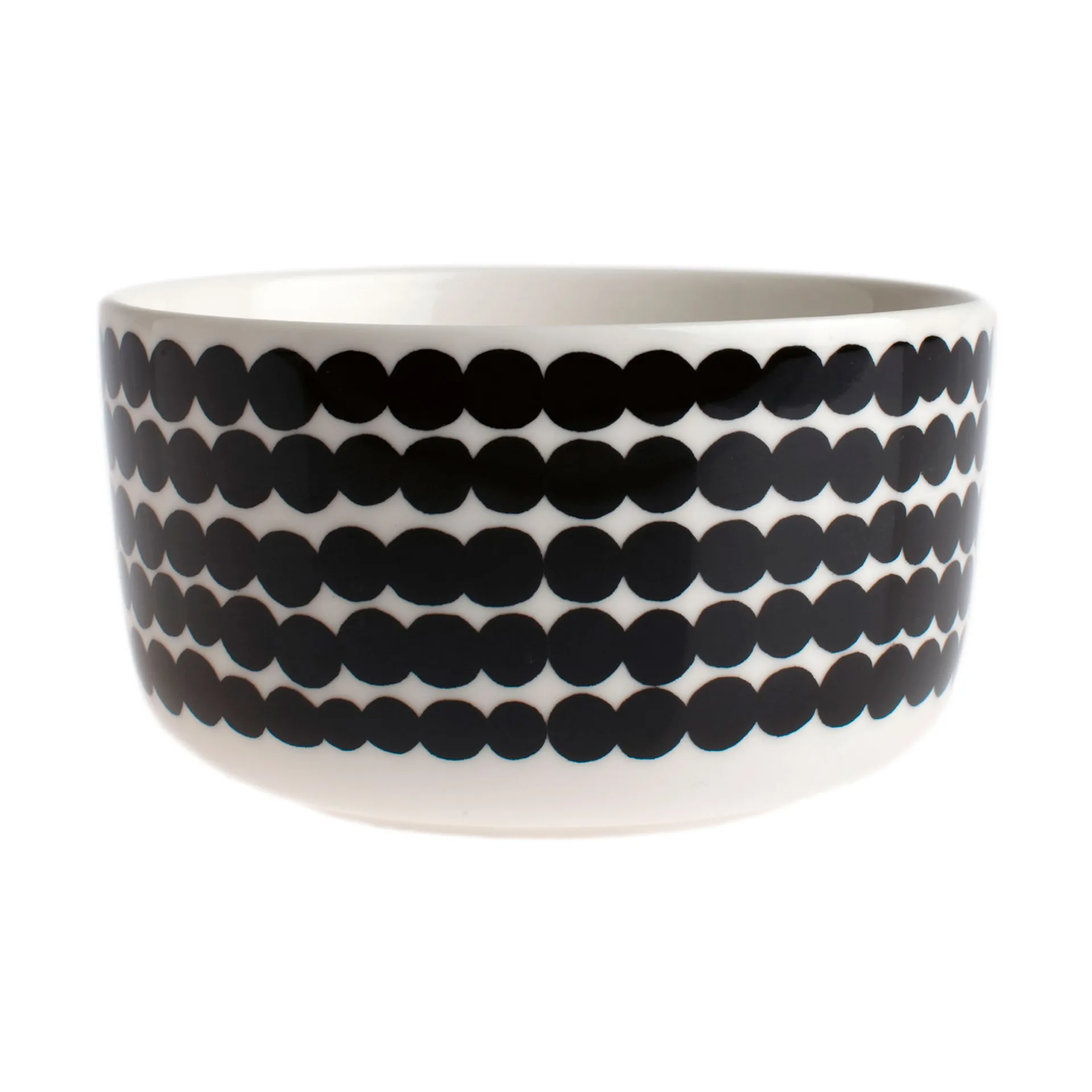 Räsymatto miska 5 dl, czarny Marimekko