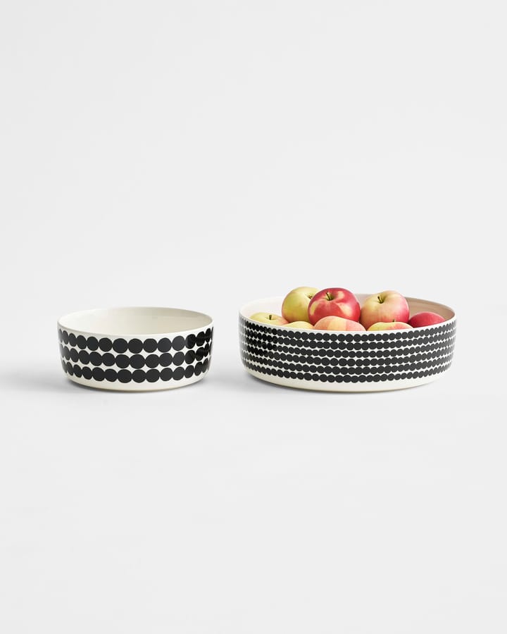Räsymatto miska do serwowania 1.5 l, czarno-biały Marimekko