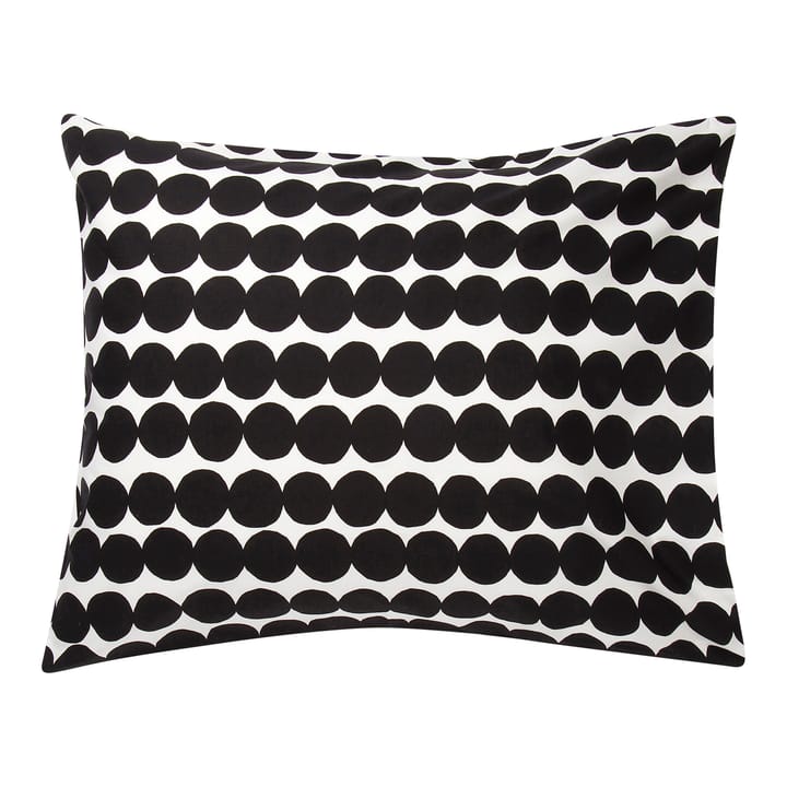 Räsymatto poszewka na poduszkę 50x60 cm - Czarno-biały - Marimekko