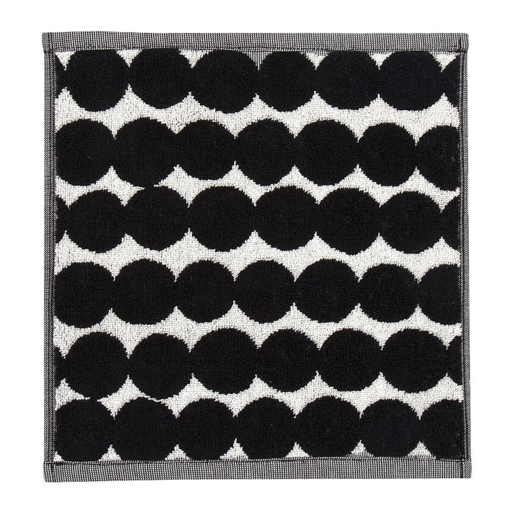 Räsymatto ręcznik czarny - mini ręcznik 30x30 cm - Marimekko