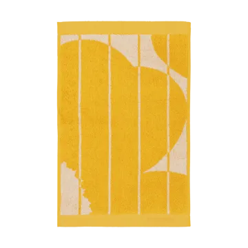 Ręcznik dla gości Vesi Unikko 30x50 cm - Spring yellow-ecru - Marimekko