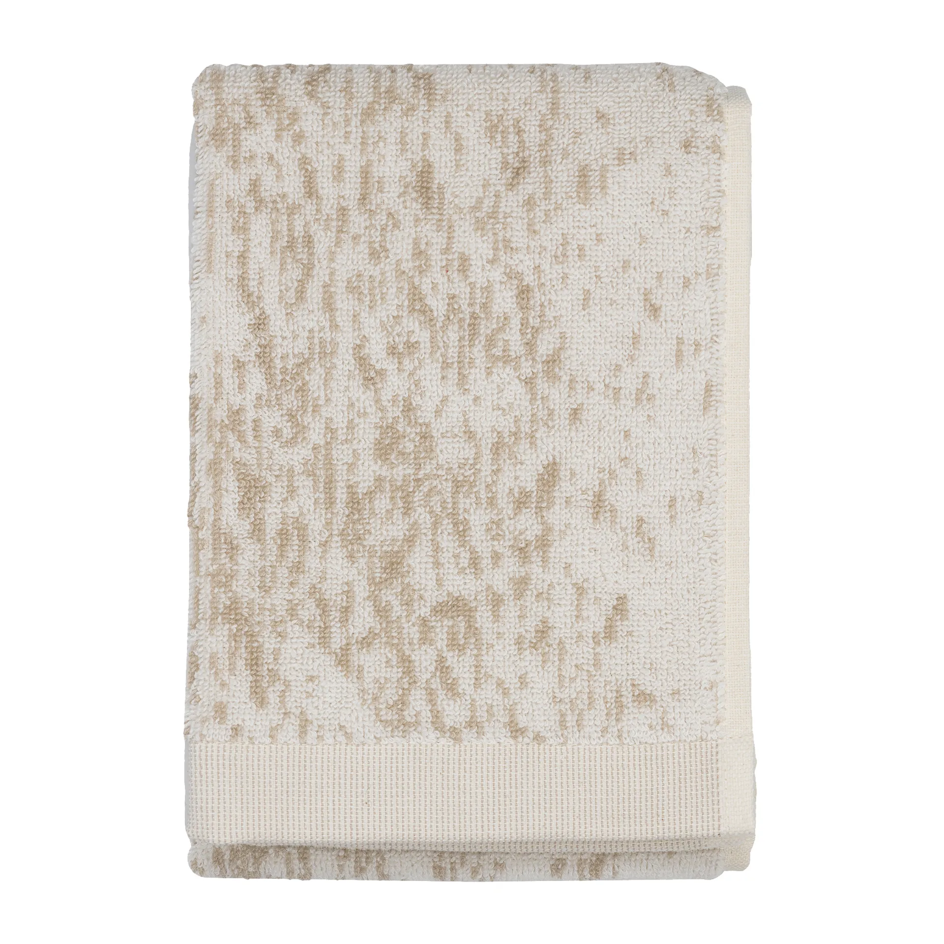Ręcznik do rąk Kuiskaus 50x30 cm, biało-beżowy Marimekko