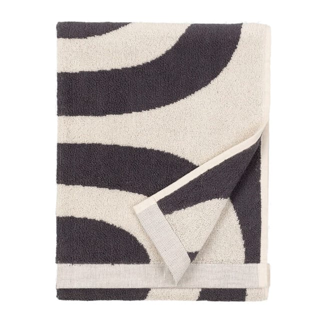 Ręcznik do rąk Melooni 50x70, Charcoal-off white Marimekko