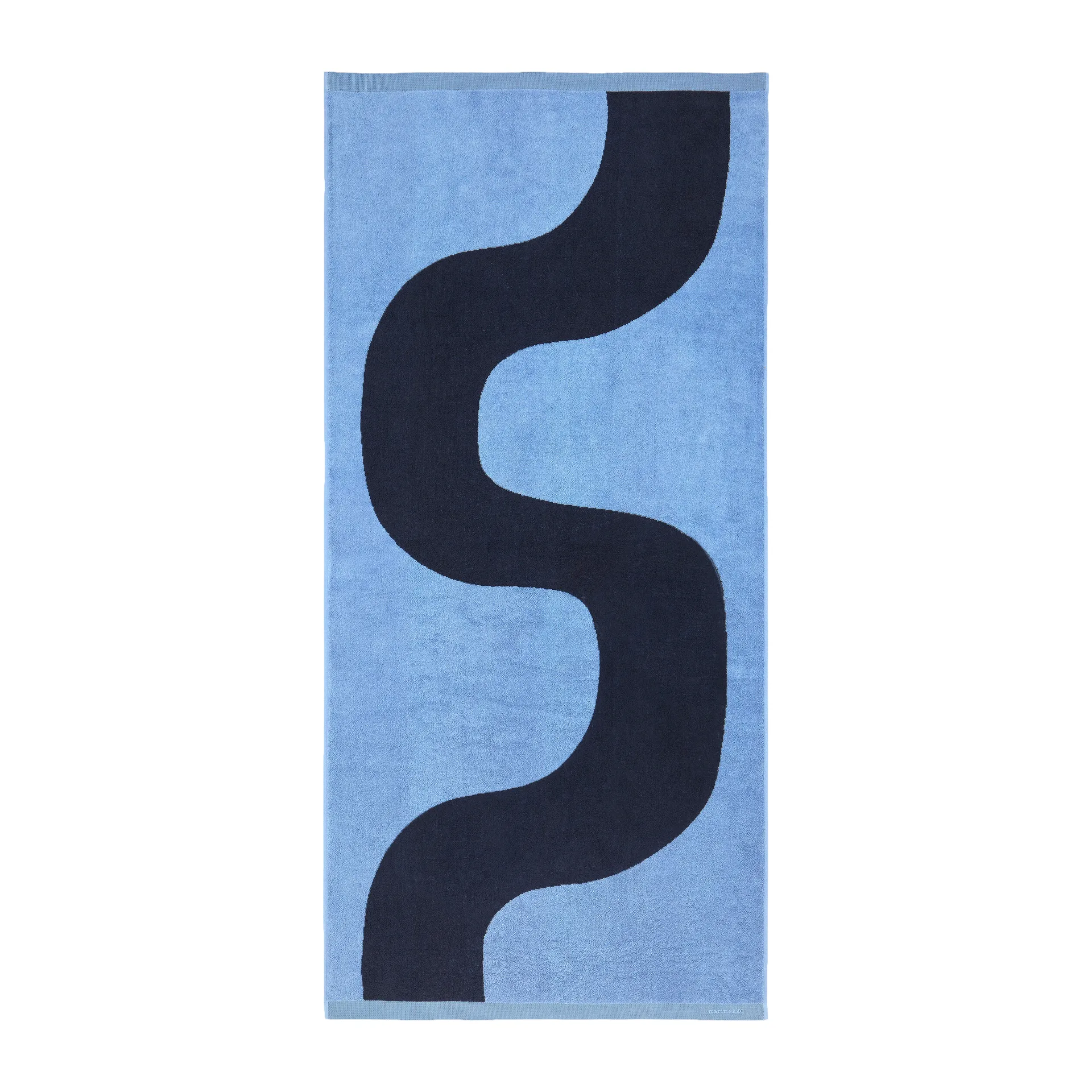 Ręcznik do rąk Seireeni 70x150 cm, Granatowy-niebieski Marimekko