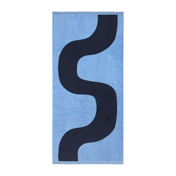 Ręcznik do rąk Seireeni 70x150 cm - Granatowy-niebieski - Marimekko