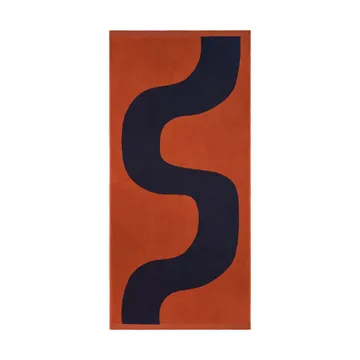 Ręcznik do rąk Seireeni 70x150 cm - Rooibos-dark blue - Marimekko