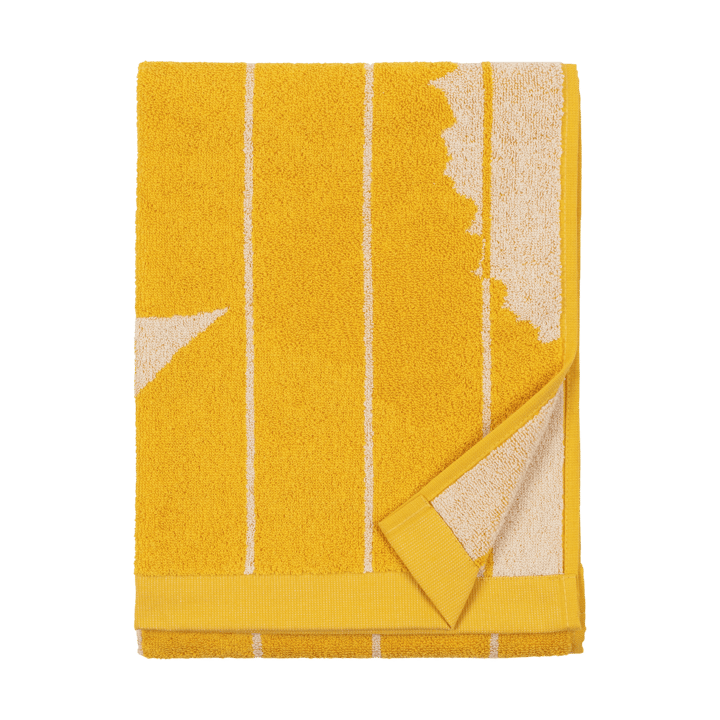 Ręcznik do rąk Vesi Unikko 50x70 cm - Spring yellow-ecru - Marimekko