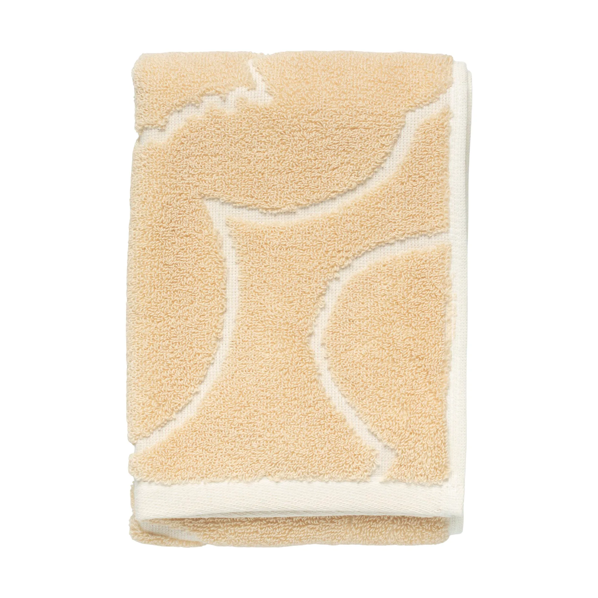 Ręcznik gościnny Piirto Unikko 30x50 cm, Beżowy Marimekko