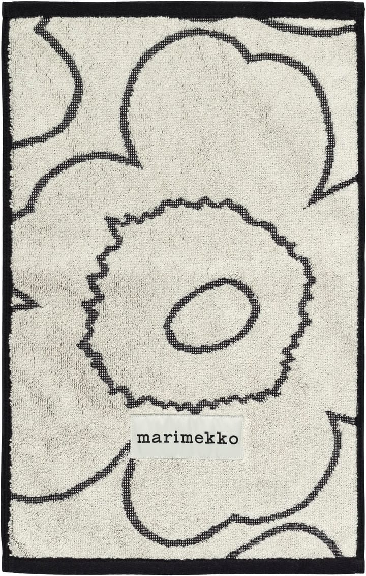  Ręcznik gościnny Piirto Unikko 30x50 cm - Ivory-black - Marimekko