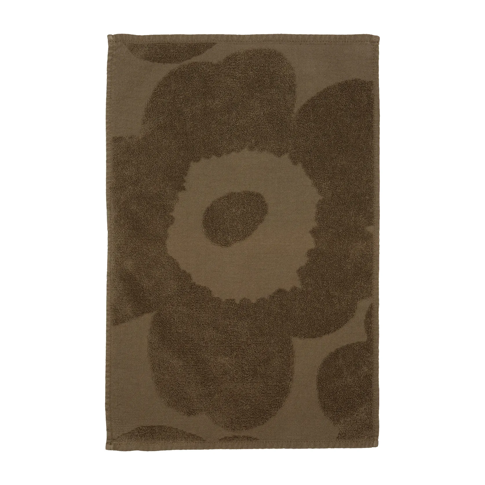 Ręcznik gościnny Unikko 30x50 cm, dark sand Marimekko