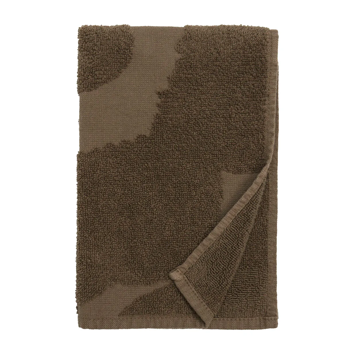 Ręcznik gościnny Unikko 30x50 cm, dark sand Marimekko