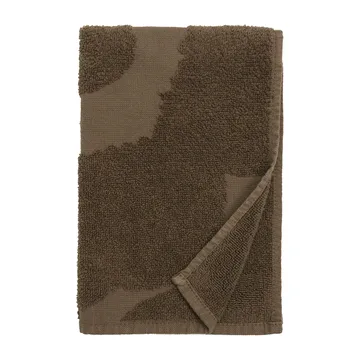 Ręcznik gościnny Unikko 30x50 cm - dark sand - Marimekko