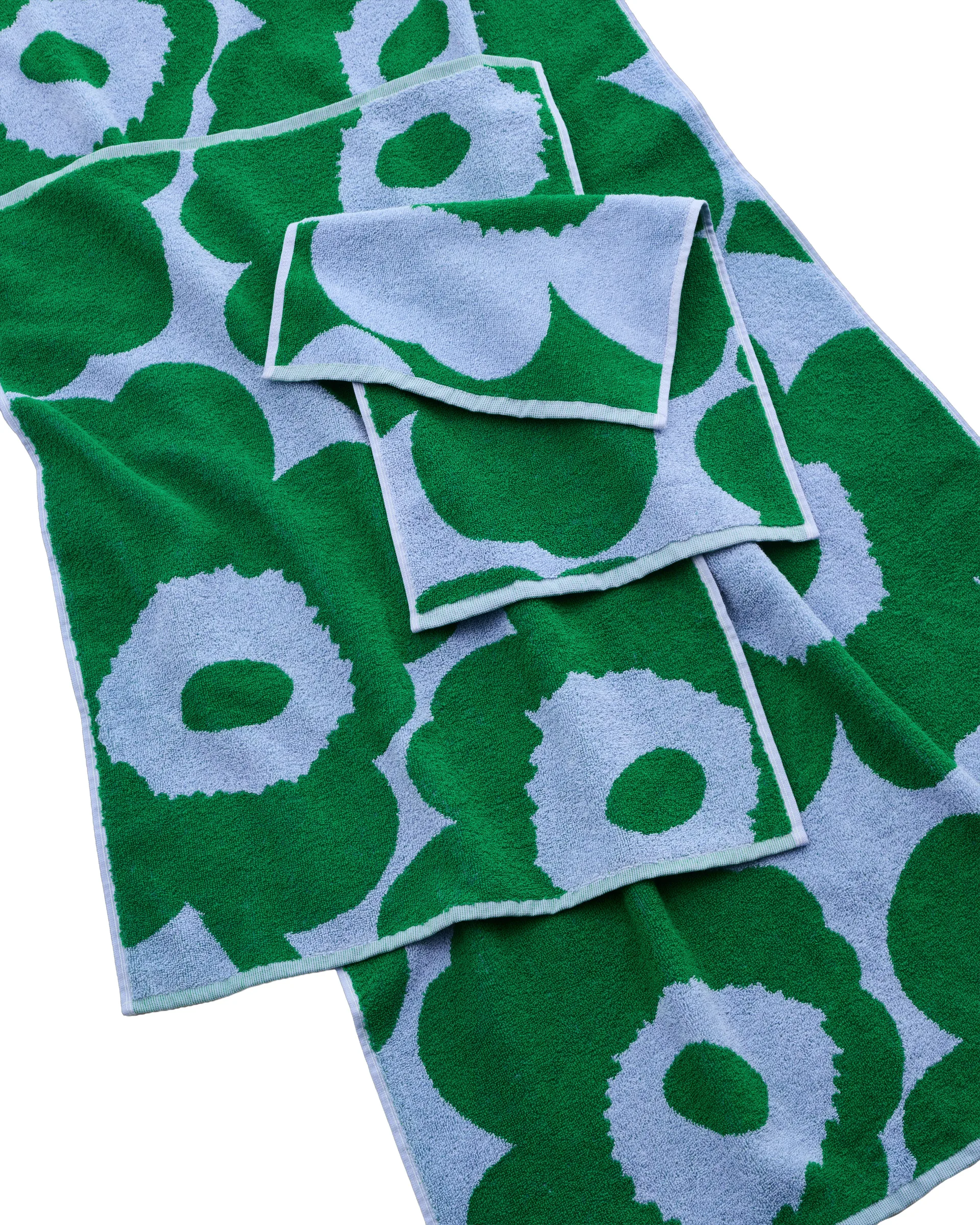 Ręcznik gościnny Unikko 30x50 cm, Light blue-green Marimekko