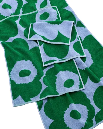 Ręcznik gościnny Unikko 30x50 cm - Light blue-green - Marimekko