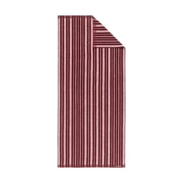 Ręcznik kąpielowy Raide 70x150 cm - Burgundy-pink - Marimekko